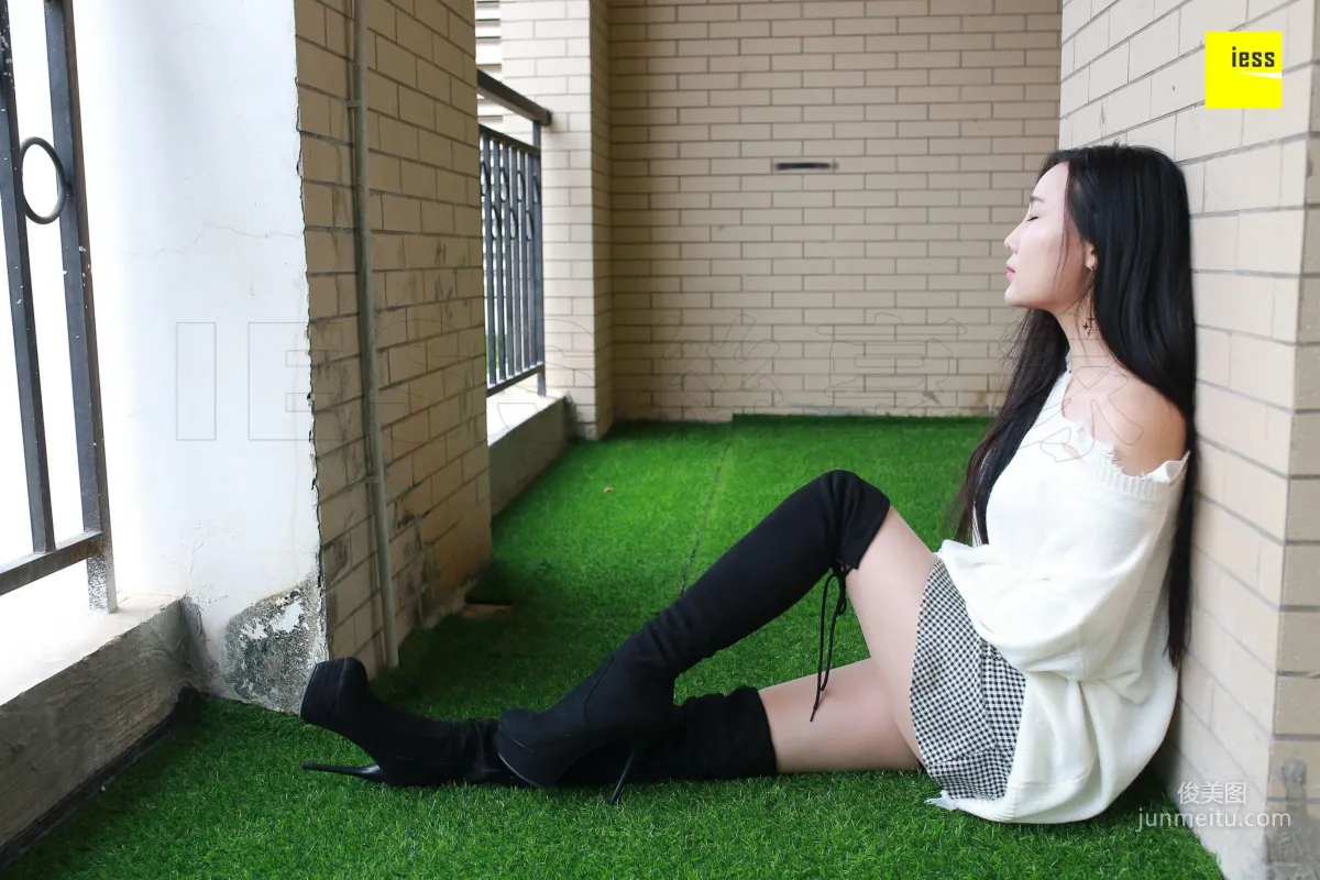 Wen Xin "The Allure of Over-Knee Boots" [IESS] Silk Enjoyer 180 Photo Set photo 7