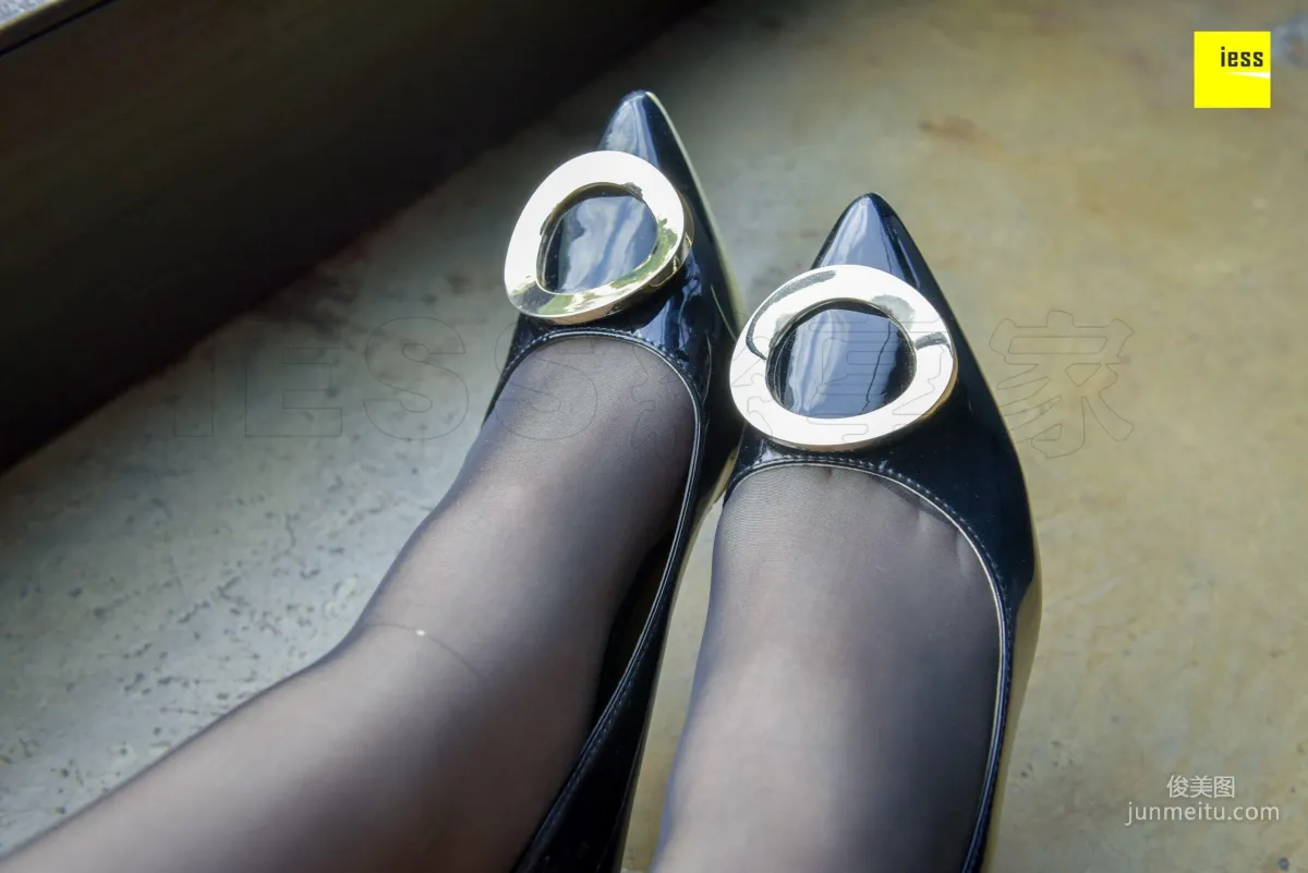 Jia Zhen, Plump and Fleshy Black Stockings [IESS] Silk Enjoyer 183 Photo Set photo 19