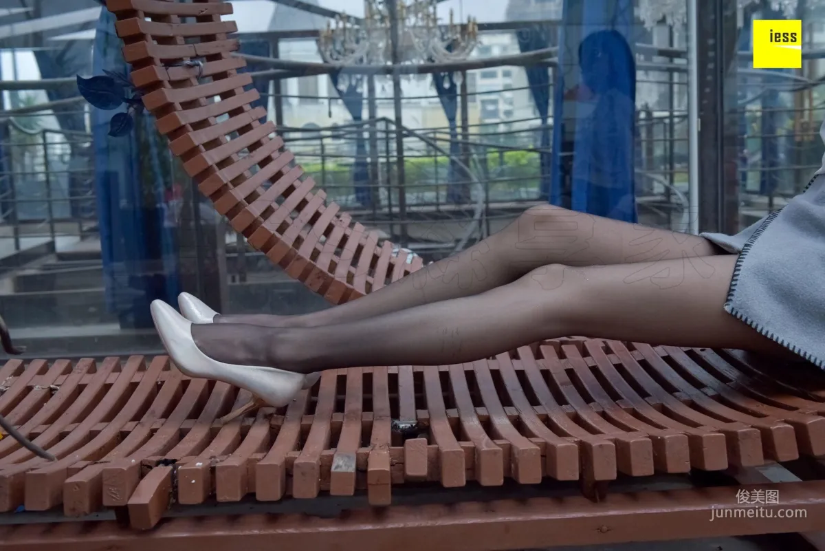 Yong Ying, Black Stockings After the Rain [IESS] Silk Enjoyer 160, Photo Set photo 20