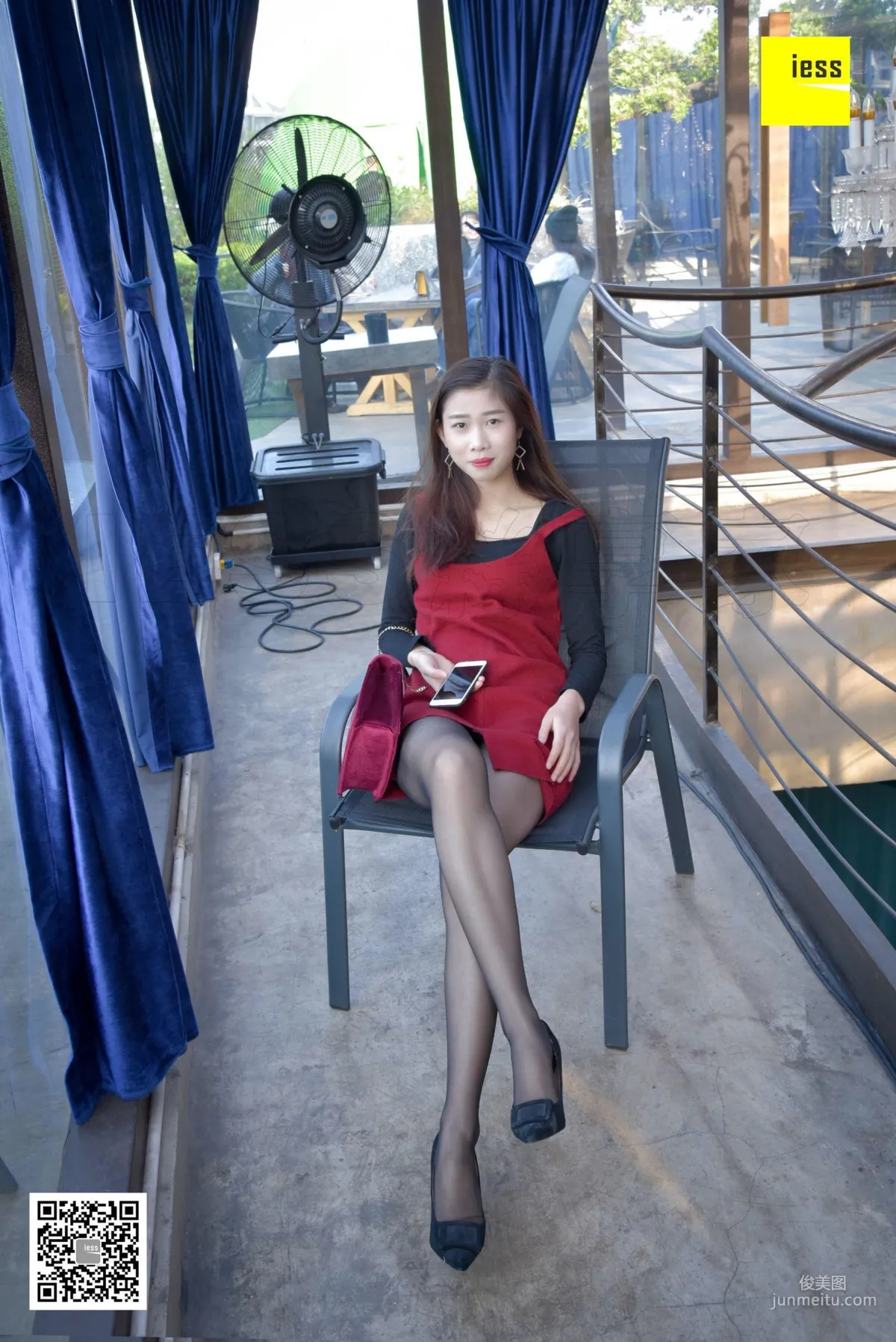 Lai Lai, Sexy Black Stockings Dress [IESS] Silk Enjoyer 174 Photo Set photo 47