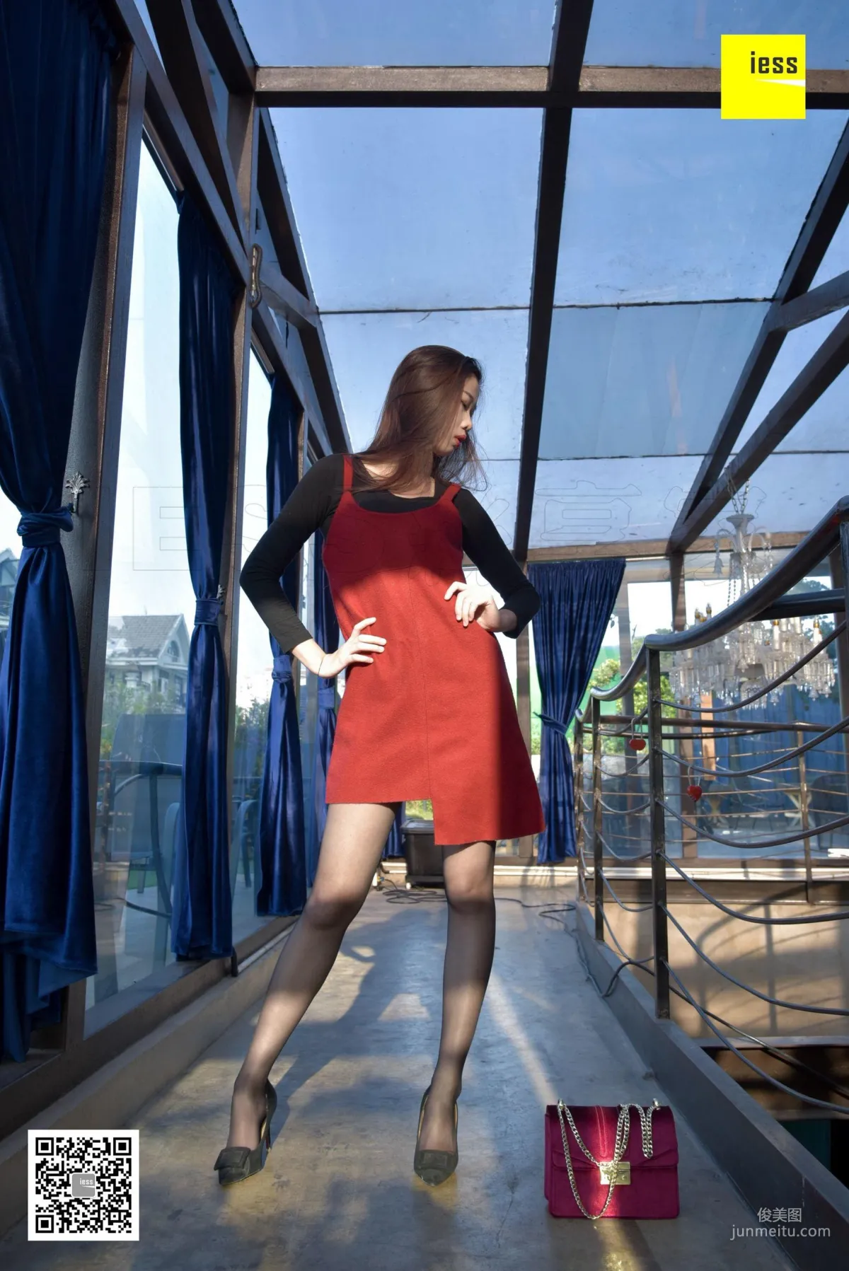 Lai Lai, Sexy Black Stockings Dress [IESS] Silk Enjoyer 174 Photo Set photo 32