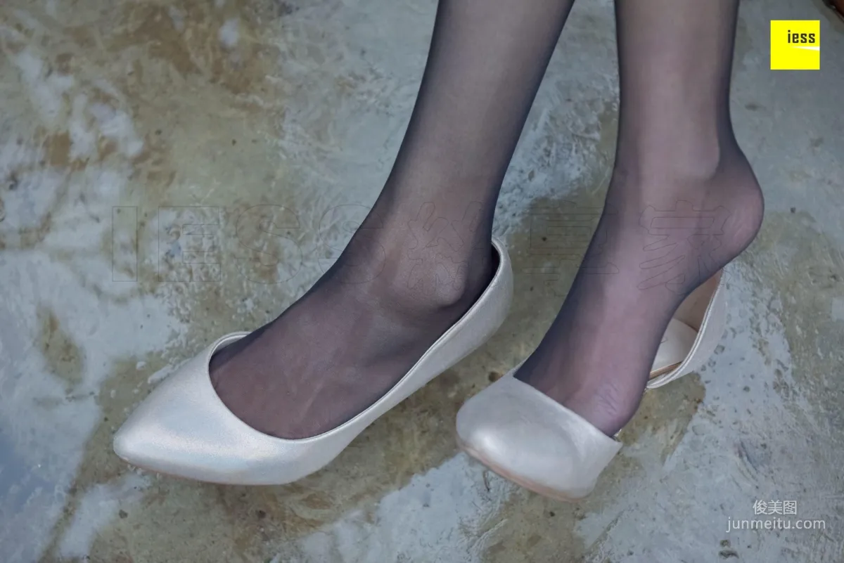 Yong Ying, Black Stockings After the Rain [IESS] Silk Enjoyer 160, Photo Set photo 29