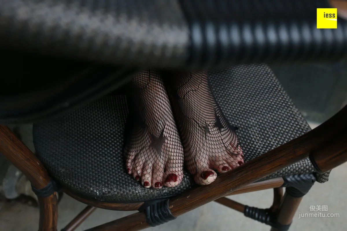Zi Zi "Star Fishnet Stockings and Ankle Boots" [IESS] Silk Enjoyer 158 Photo Set photo 86