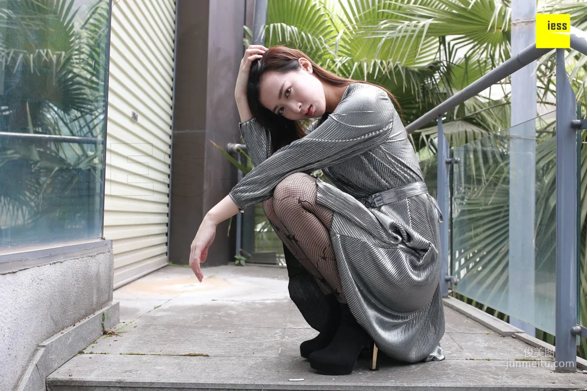 Zi Zi "Star Fishnet Stockings and Ankle Boots" [IESS] Silk Enjoyer 158 Photo Set photo 34