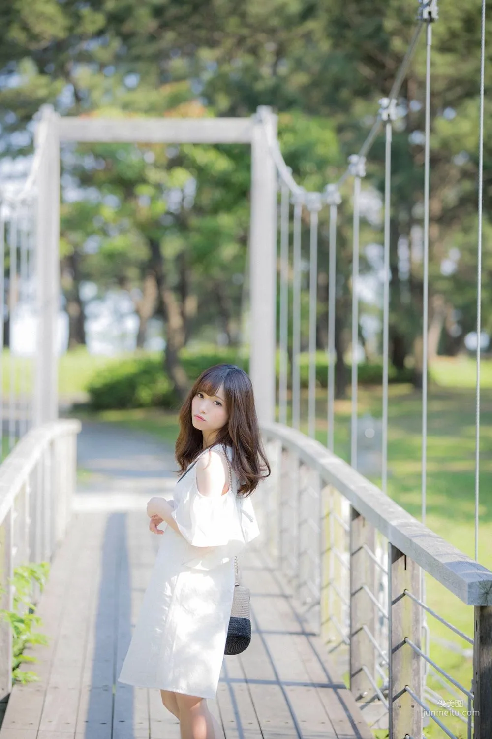 Madoga Mitadera, "Angel in White as Model" [YS Web] Vol.789 Photo Set photo 4