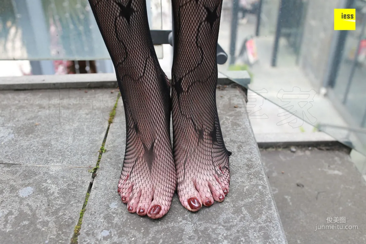 Zi Zi "Star Fishnet Stockings and Ankle Boots" [IESS] Silk Enjoyer 158 Photo Set photo 60