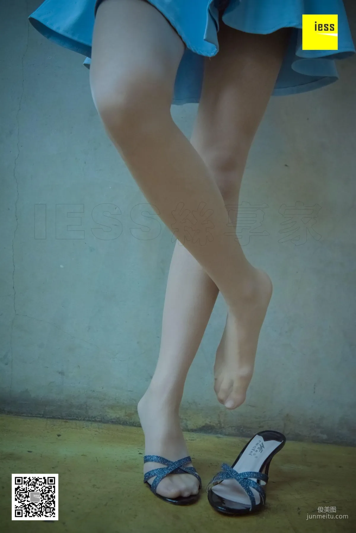 Mu Mu, Alluring Charm Meat-Color Stockings and Sandals [IESS] Silk Enjoyer 166 Photo Set photo 45