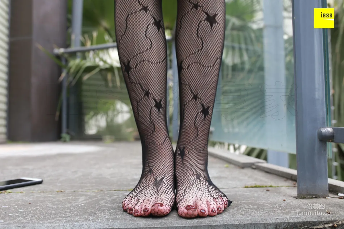 Zi Zi "Star Fishnet Stockings and Ankle Boots" [IESS] Silk Enjoyer 158 Photo Set photo 51