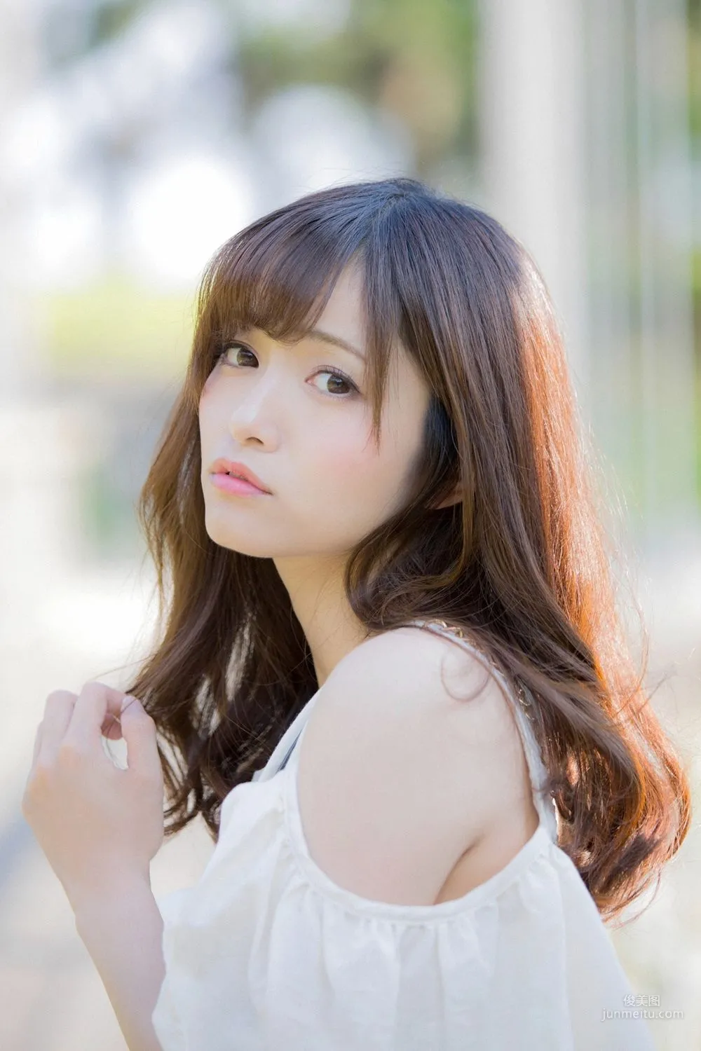Madoga Mitadera, "Angel in White as Model" [YS Web] Vol.789 Photo Set photo 8