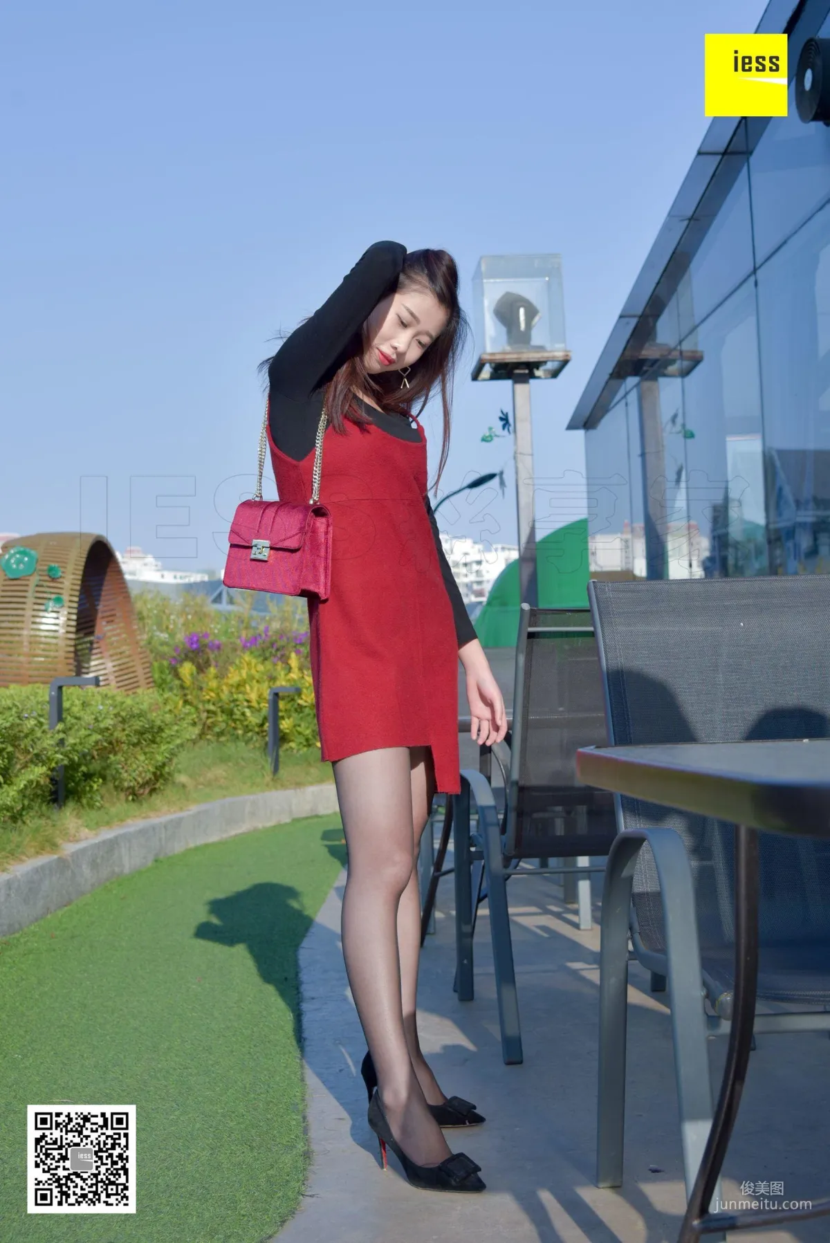 Lai Lai, Sexy Black Stockings Dress [IESS] Silk Enjoyer 174 Photo Set photo 1