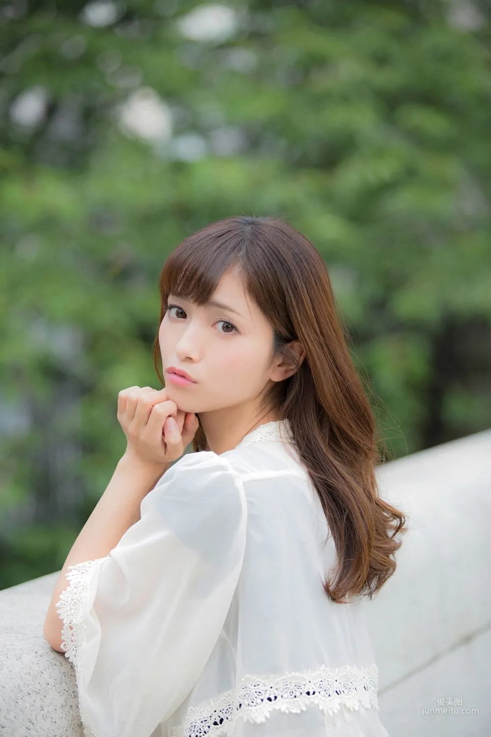 Madoga Mitadera, "Angel in White as Model" [YS Web] Vol.789 Photo Set photo 14