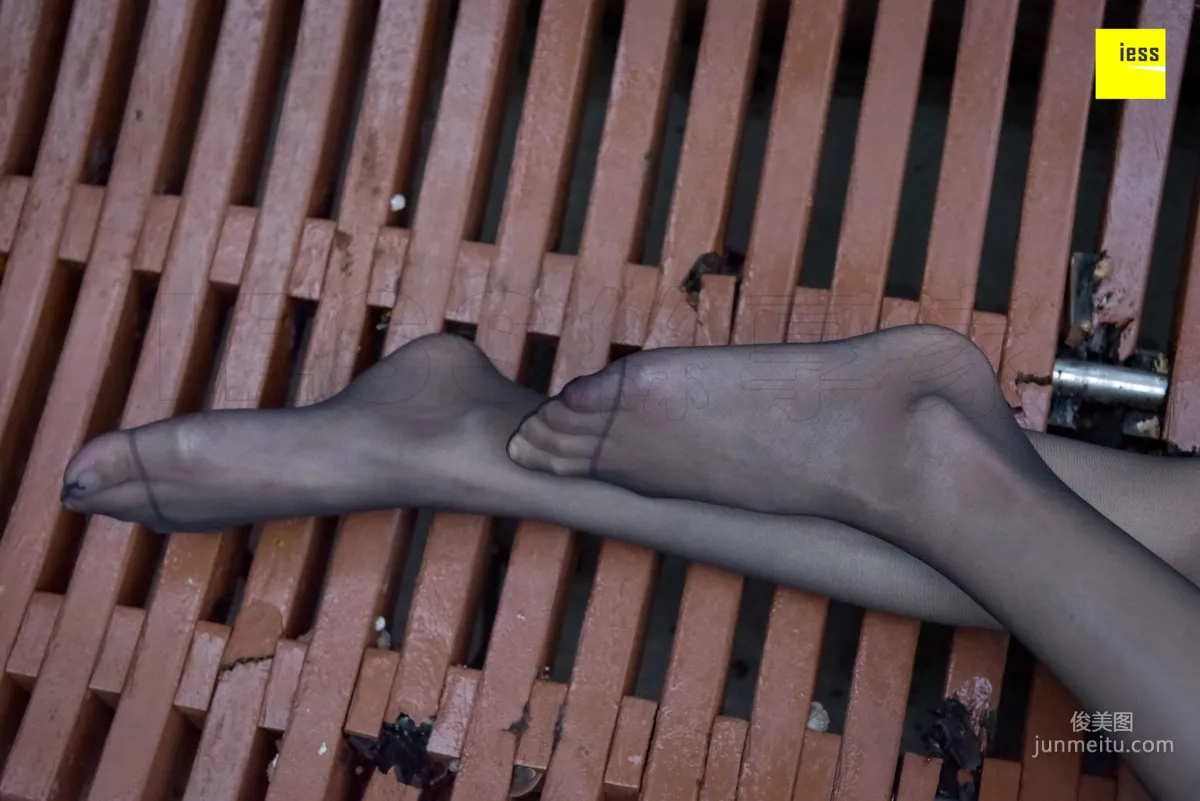 Yong Ying, Black Stockings After the Rain [IESS] Silk Enjoyer 160, Photo Set photo 65
