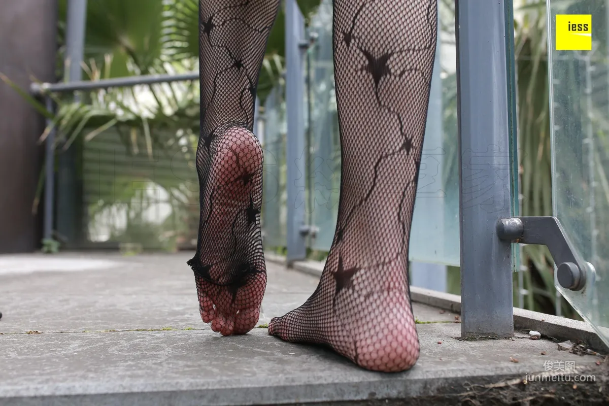 Zi Zi "Star Fishnet Stockings and Ankle Boots" [IESS] Silk Enjoyer 158 Photo Set photo 49