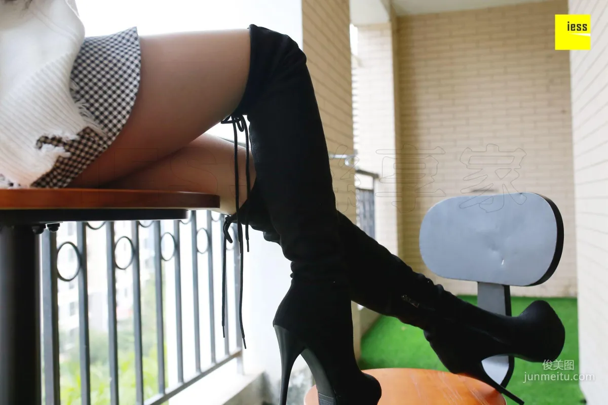 Wen Xin "The Allure of Over-Knee Boots" [IESS] Silk Enjoyer 180 Photo Set photo 28
