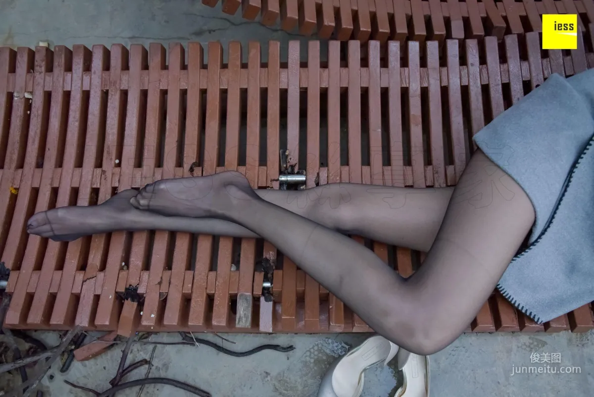 Yong Ying, Black Stockings After the Rain [IESS] Silk Enjoyer 160, Photo Set photo 66