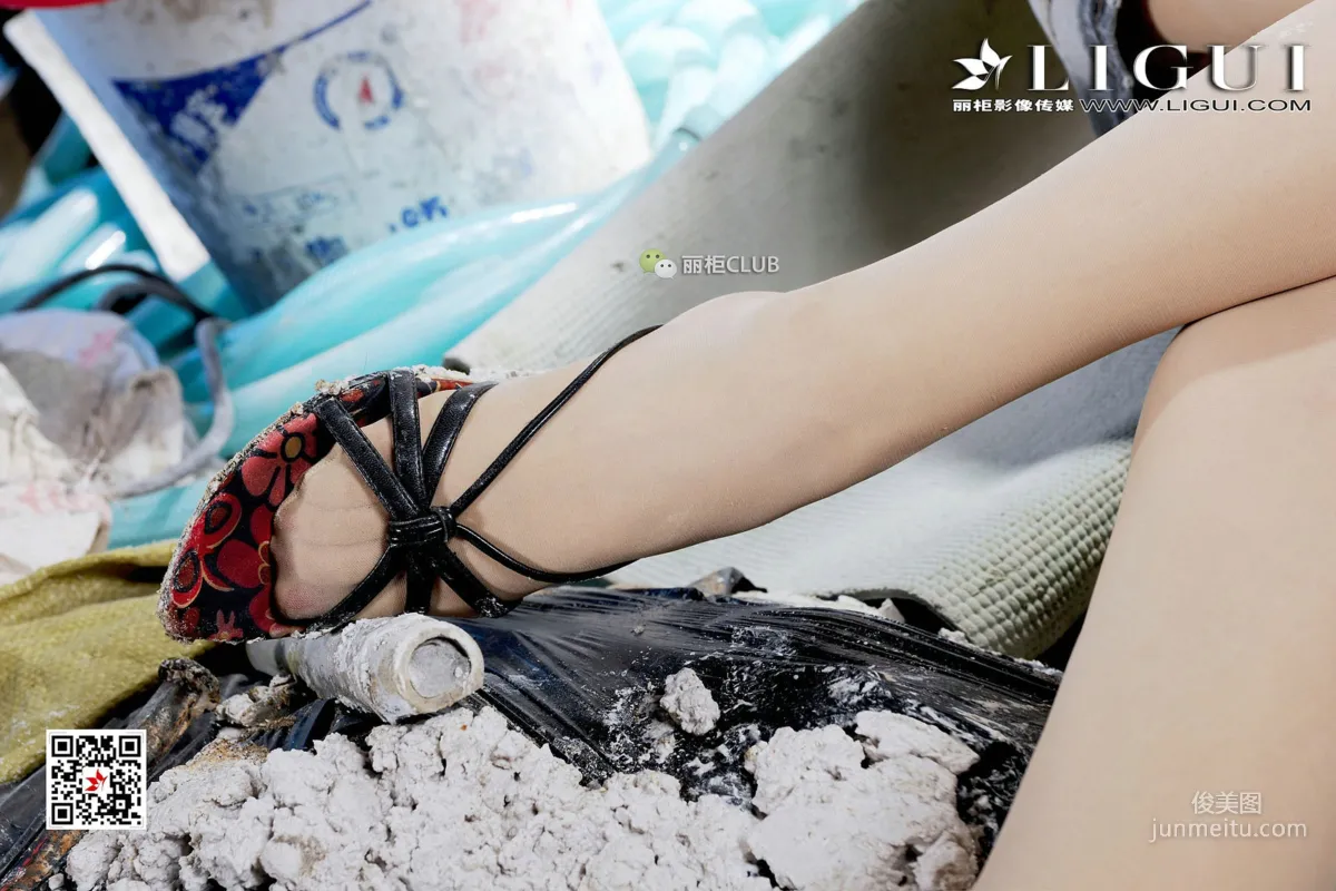 Model 雪兒《絲足裝修工》 [麗櫃Ligui] 寫真集 5