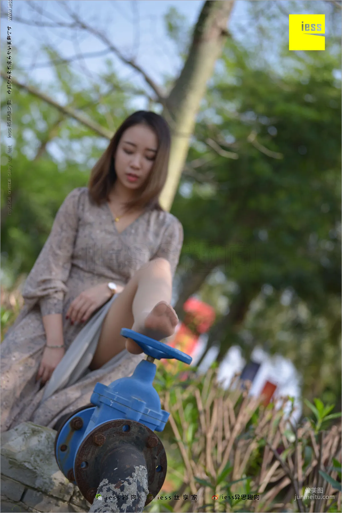 Xin Yue 'Foot Appreciation' [IESS] Silk Stockings Bento 215 Photo Set photo 12