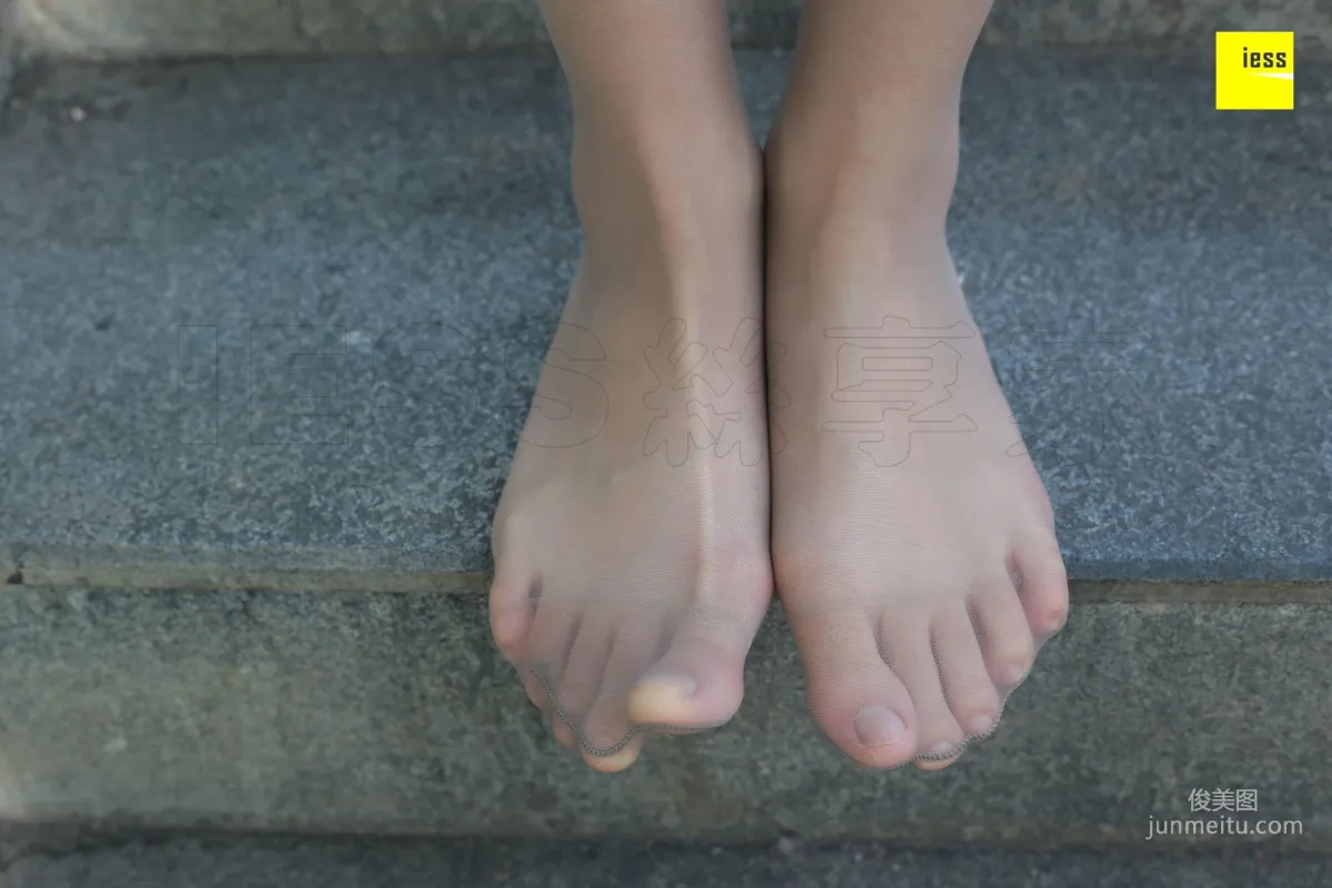 Mu Mu Gray Stockings Fresh Beautiful Feet [IESS] Silk Enjoyer 191 Photo Set photo 92