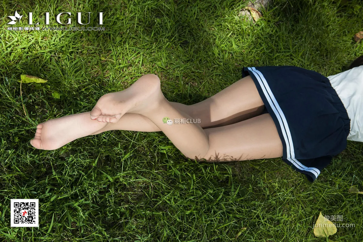 Model 筱筱《校园女神丝足美腿》 [丽柜Ligui] 写真集27
