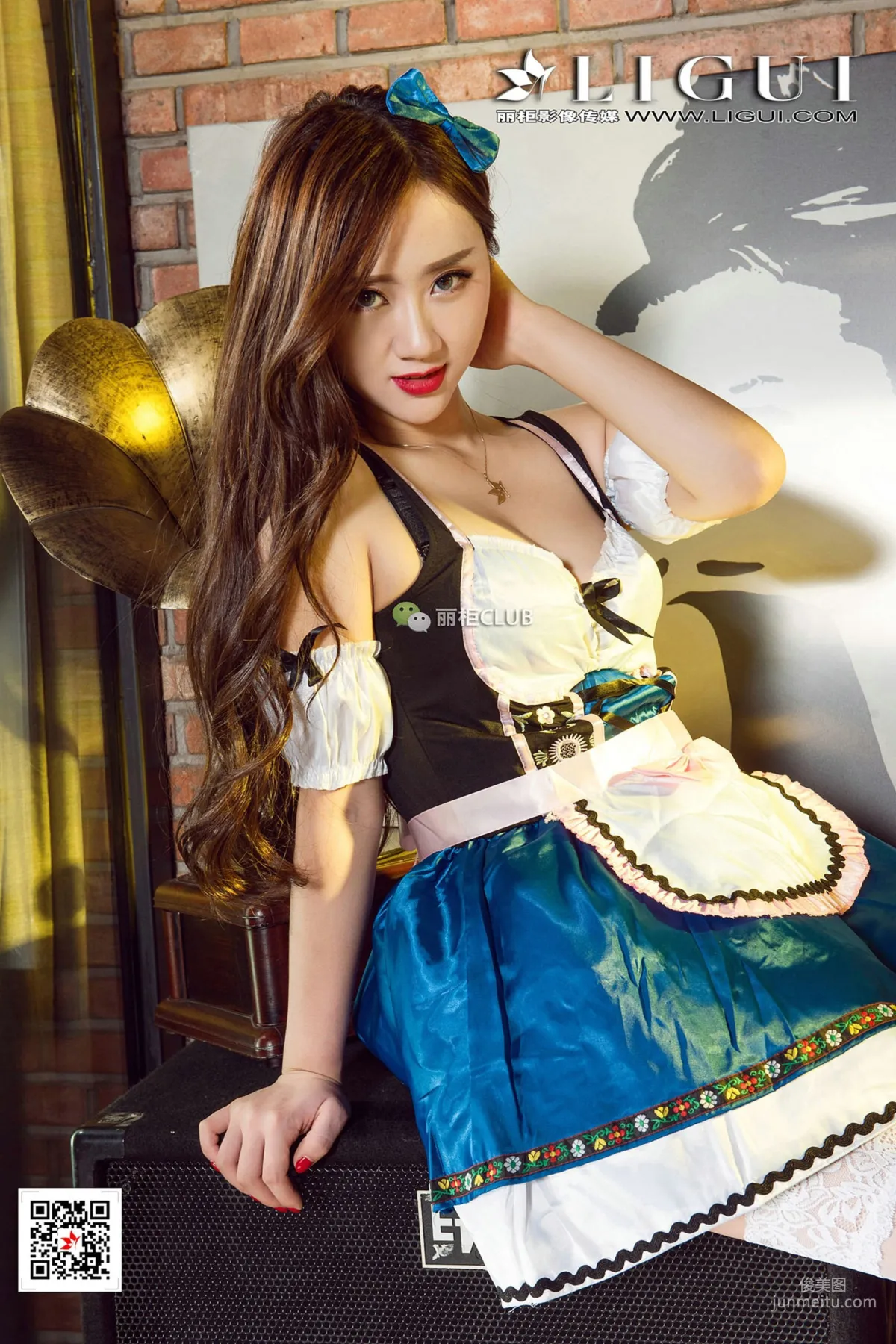 Model 然然《白丝美腿丝脚》 [丽柜Ligui] 写真集4