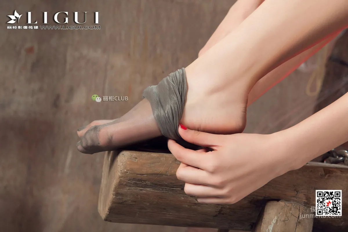 Model 雪糕《女王灰丝》 [丽柜Ligui] 写真集52