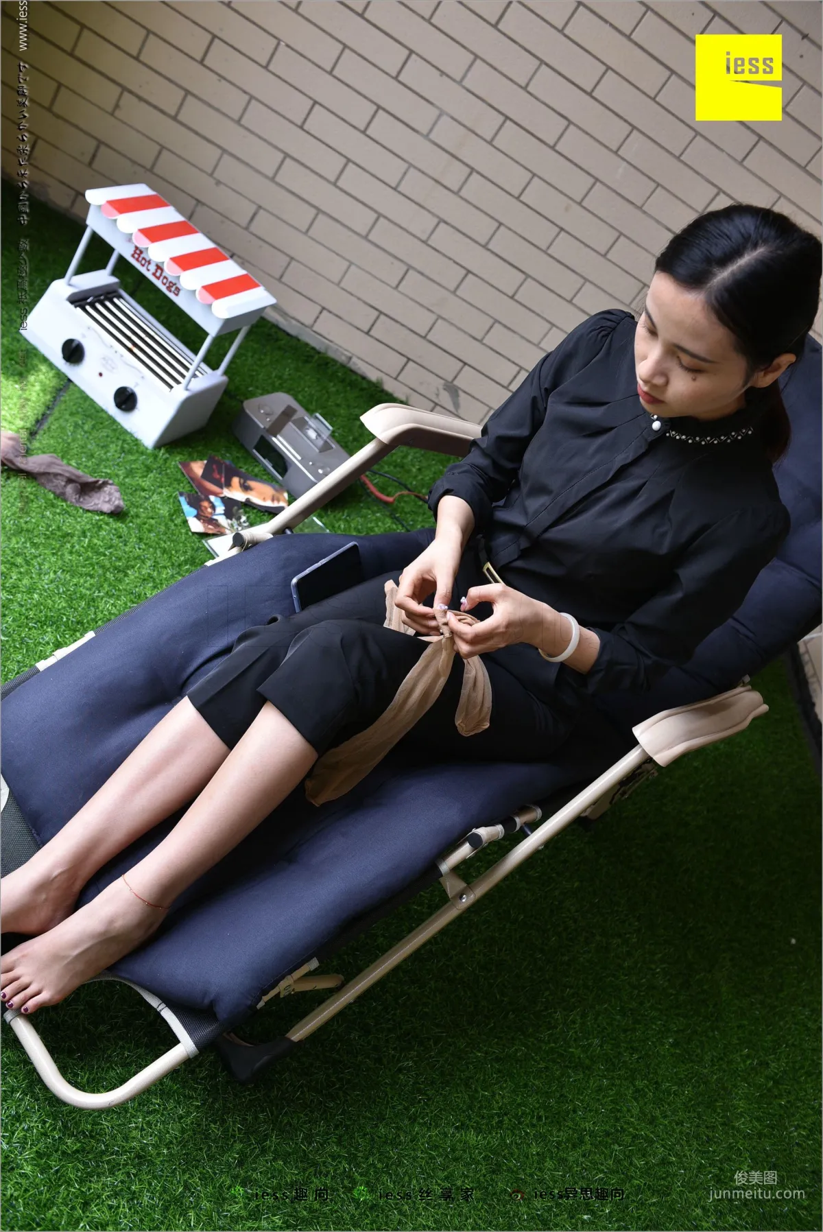 Hua Hua, Mid-Calf Stockings, The Beauty of the Unpopular [IESS] Silk Feet Bento 214, Photo Set photo 19