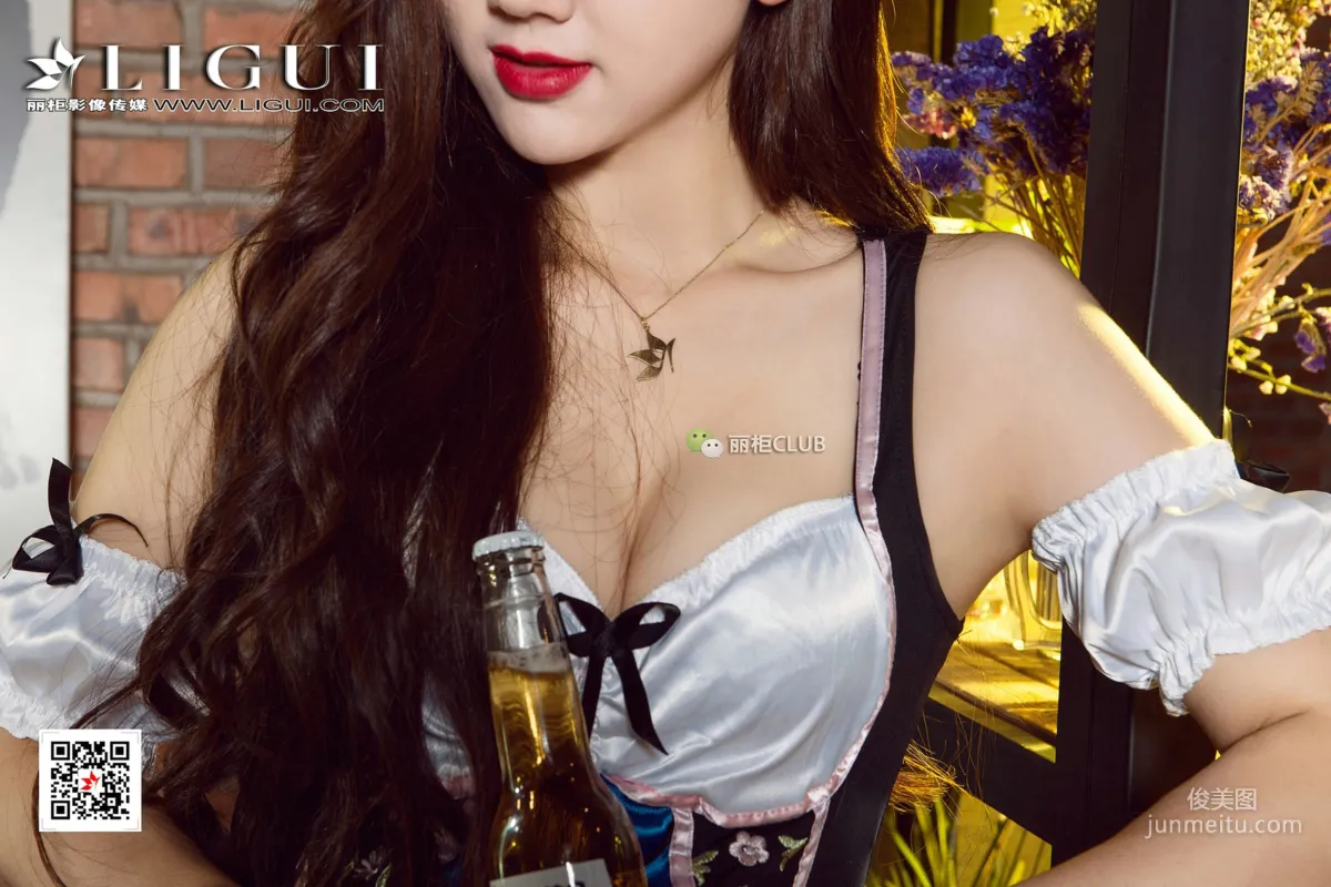 Model 然然《白丝美腿丝脚》 [丽柜Ligui] 写真集48