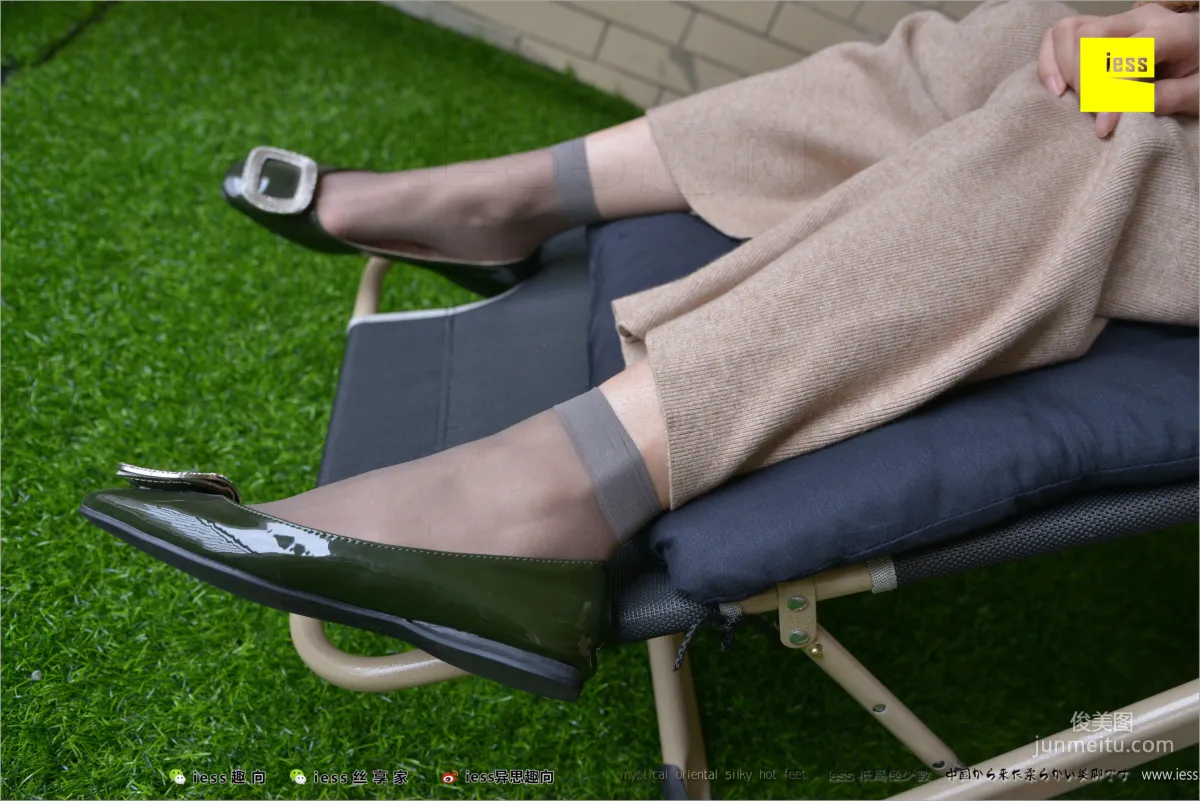 Xiao Yu 'Xiao Yu, Boat Socks, Short Stockings and Flats' Simplified Version [IESS] Silk Legs Bento 218 Photo Set photo 47
