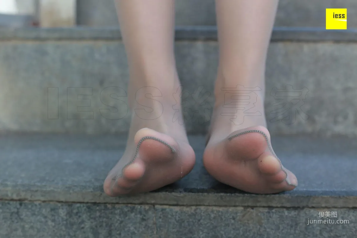 Mu Mu Gray Stockings Fresh Beautiful Feet [IESS] Silk Enjoyer 191 Photo Set photo 94