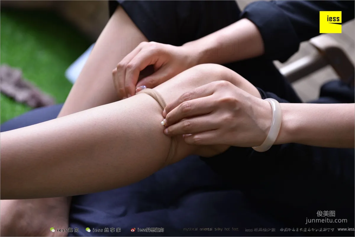 Hua Hua, Mid-Calf Stockings, The Beauty of the Unpopular [IESS] Silk Feet Bento 214, Photo Set photo 71