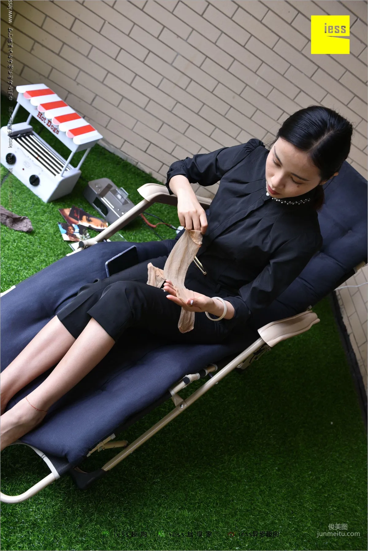 Hua Hua, Mid-Calf Stockings, The Beauty of the Unpopular [IESS] Silk Feet Bento 214, Photo Set photo 18