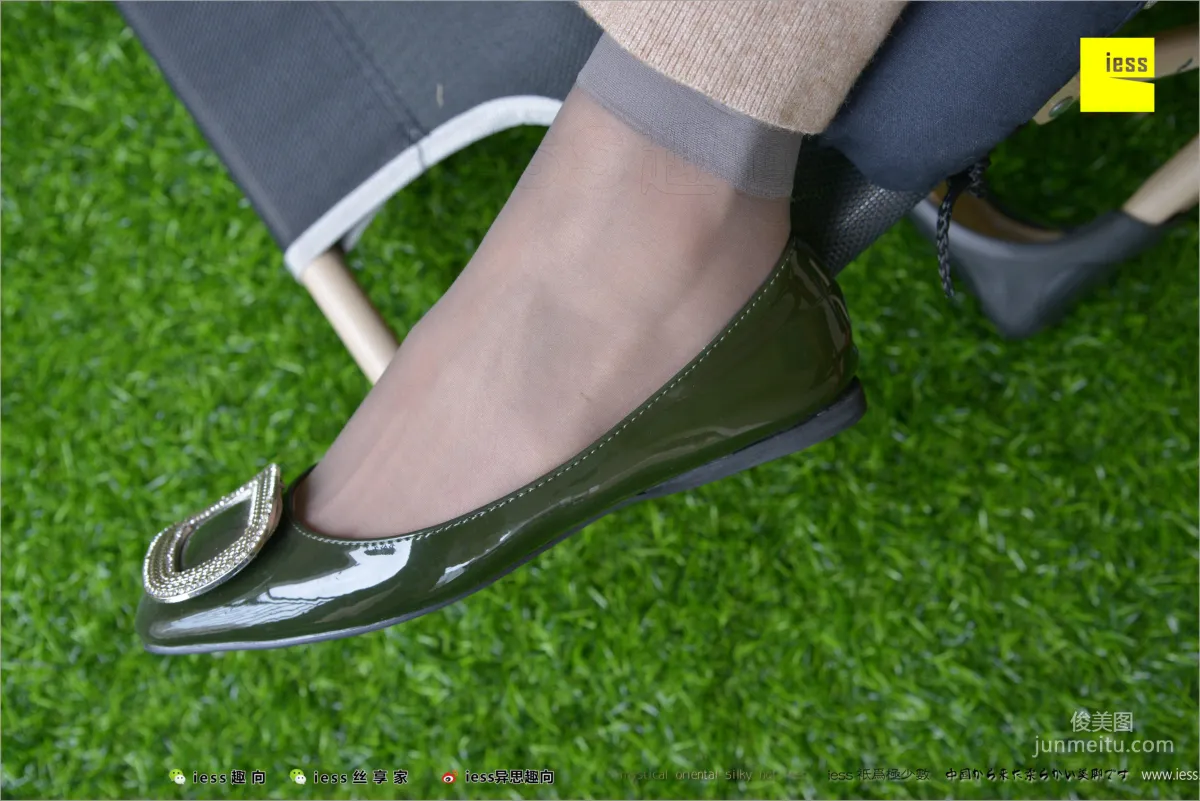 Xiao Yu 'Xiao Yu, Boat Socks, Short Stockings and Flats' Simplified Version [IESS] Silk Legs Bento 218 Photo Set photo 45