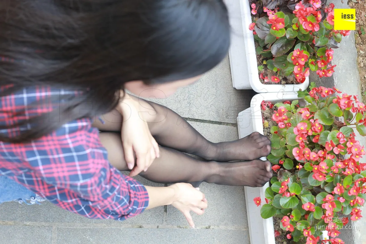 Mu Mu 'Dimple Beauty in Black Stockings' [IESS] Silk Enjoyer 204 Photo Set photo 97