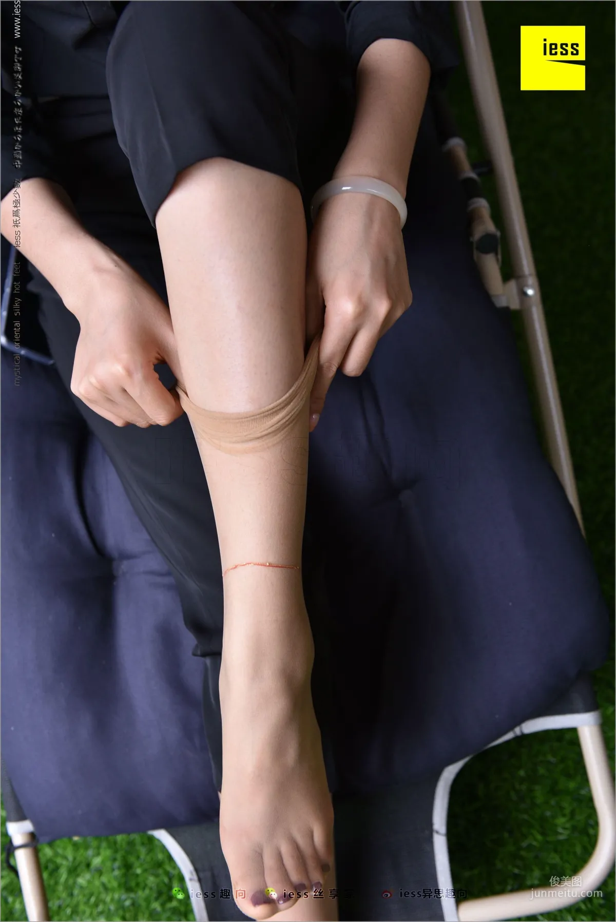 Hua Hua, Mid-Calf Stockings, The Beauty of the Unpopular [IESS] Silk Feet Bento 214, Photo Set photo 66