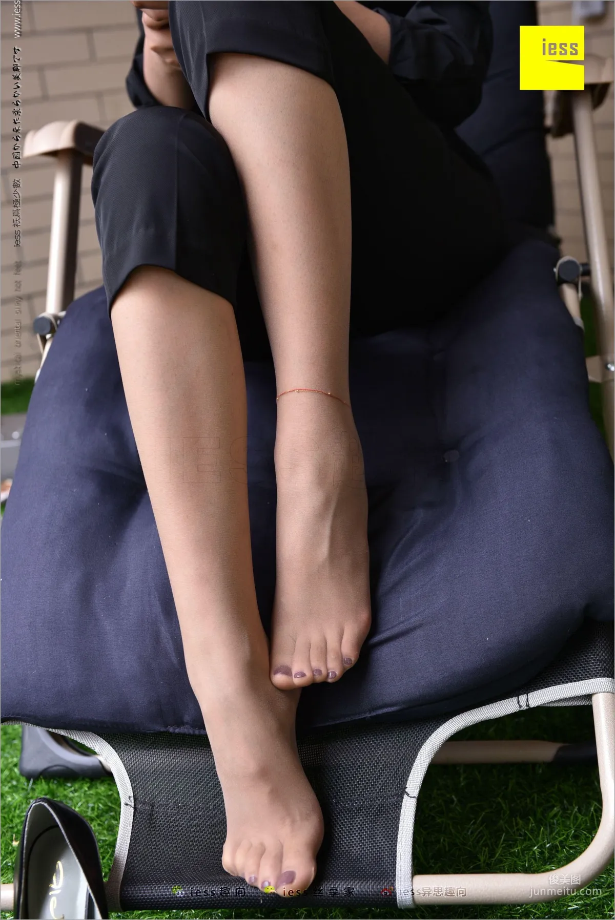 Hua Hua, Mid-Calf Stockings, The Beauty of the Unpopular [IESS] Silk Feet Bento 214, Photo Set photo 86