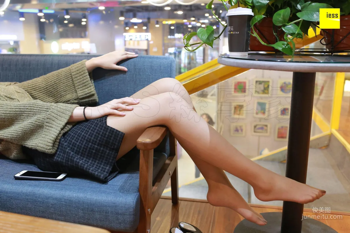 Zi Zi, Absolutely Beautiful Long Legs Coffee Stockings [IESS] Silk Enjoyer 193 Photo Set photo 33