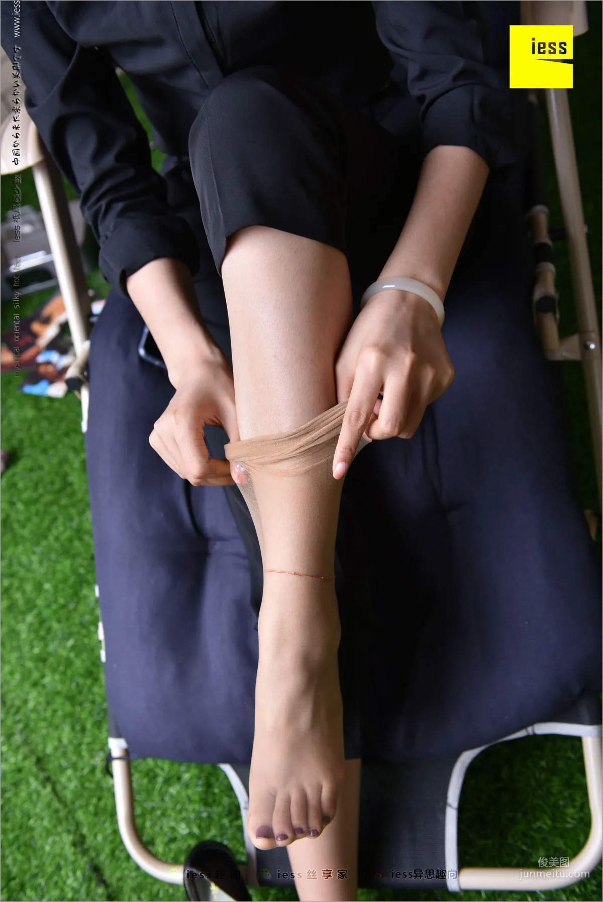 Hua Hua, Mid-Calf Stockings, The Beauty of the Unpopular [IESS] Silk Feet Bento 214, Photo Set photo 67
