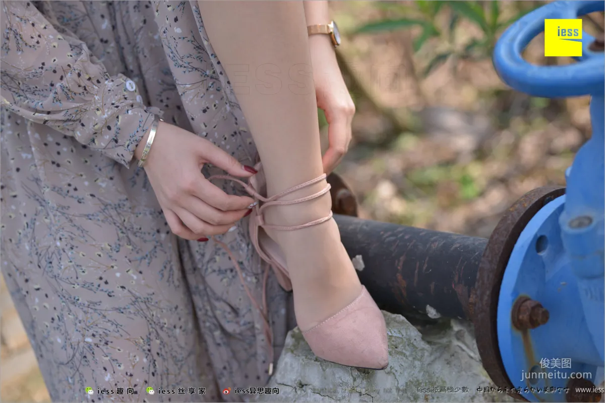 Xin Yue 'Foot Appreciation' [IESS] Silk Stockings Bento 215 Photo Set photo 13