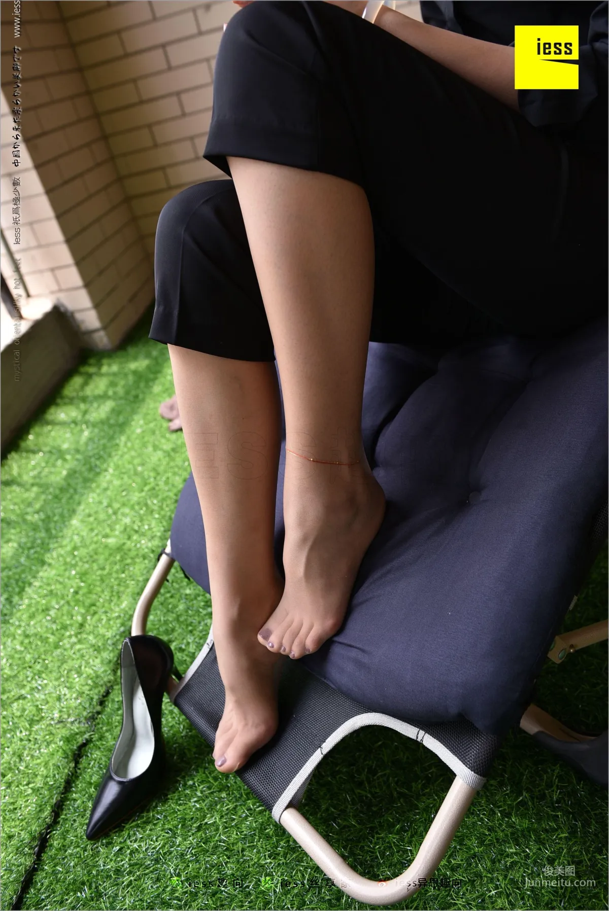 Hua Hua, Mid-Calf Stockings, The Beauty of the Unpopular [IESS] Silk Feet Bento 214, Photo Set photo 90