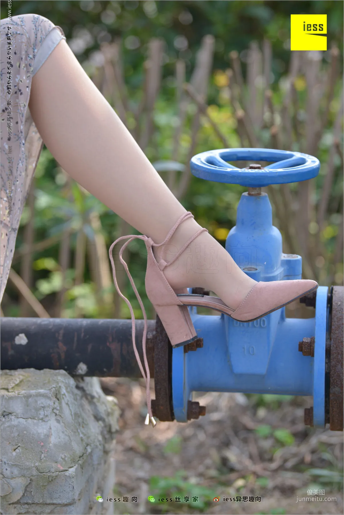 Xin Yue 'Foot Appreciation' [IESS] Silk Stockings Bento 215 Photo Set photo 5