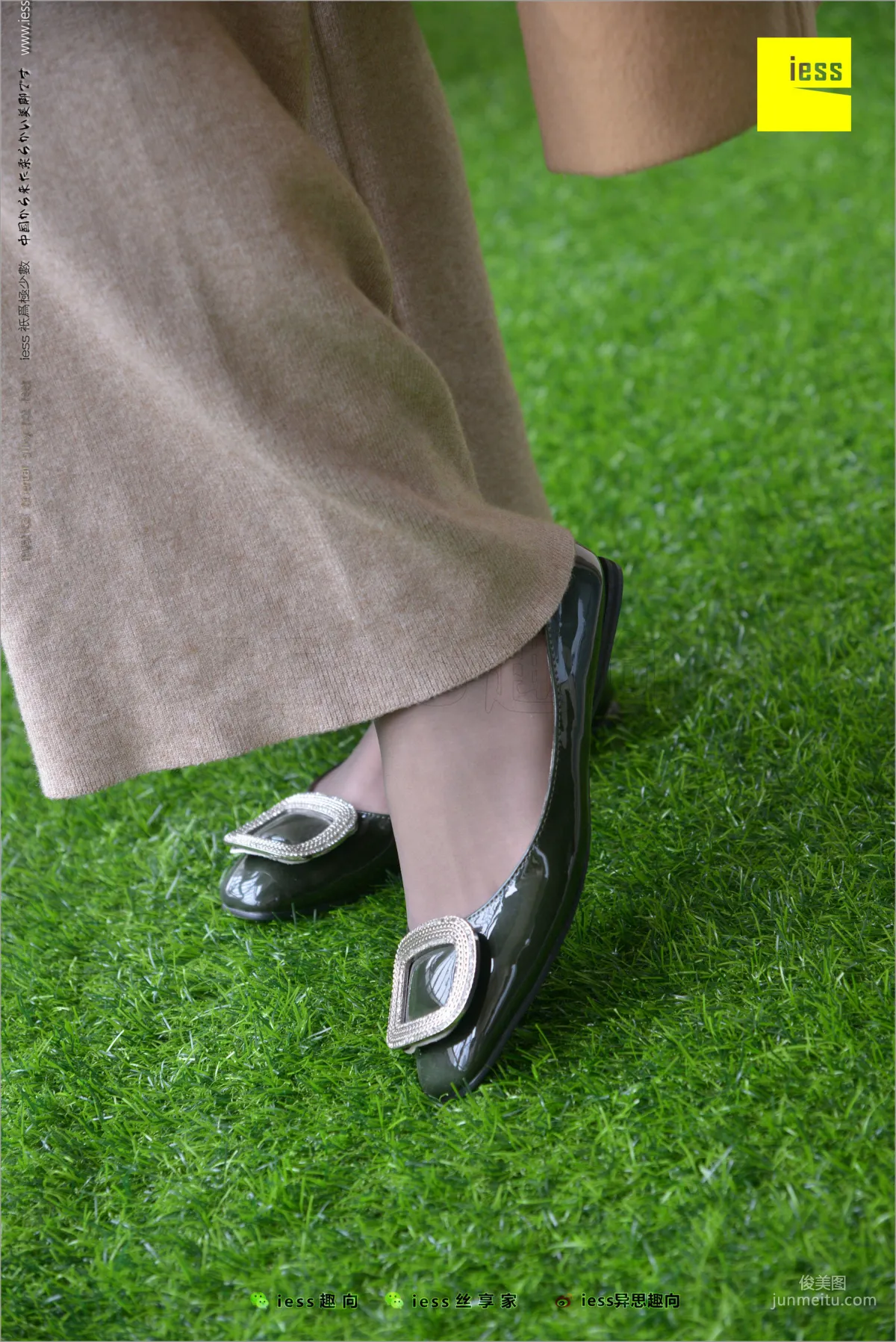 Xiao Yu 'Xiao Yu, Boat Socks, Short Stockings and Flats' Simplified Version [IESS] Silk Legs Bento 218 Photo Set photo 51