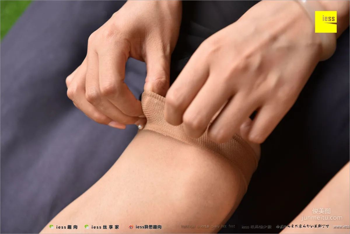 Hua Hua, Mid-Calf Stockings, The Beauty of the Unpopular [IESS] Silk Feet Bento 214, Photo Set photo 41