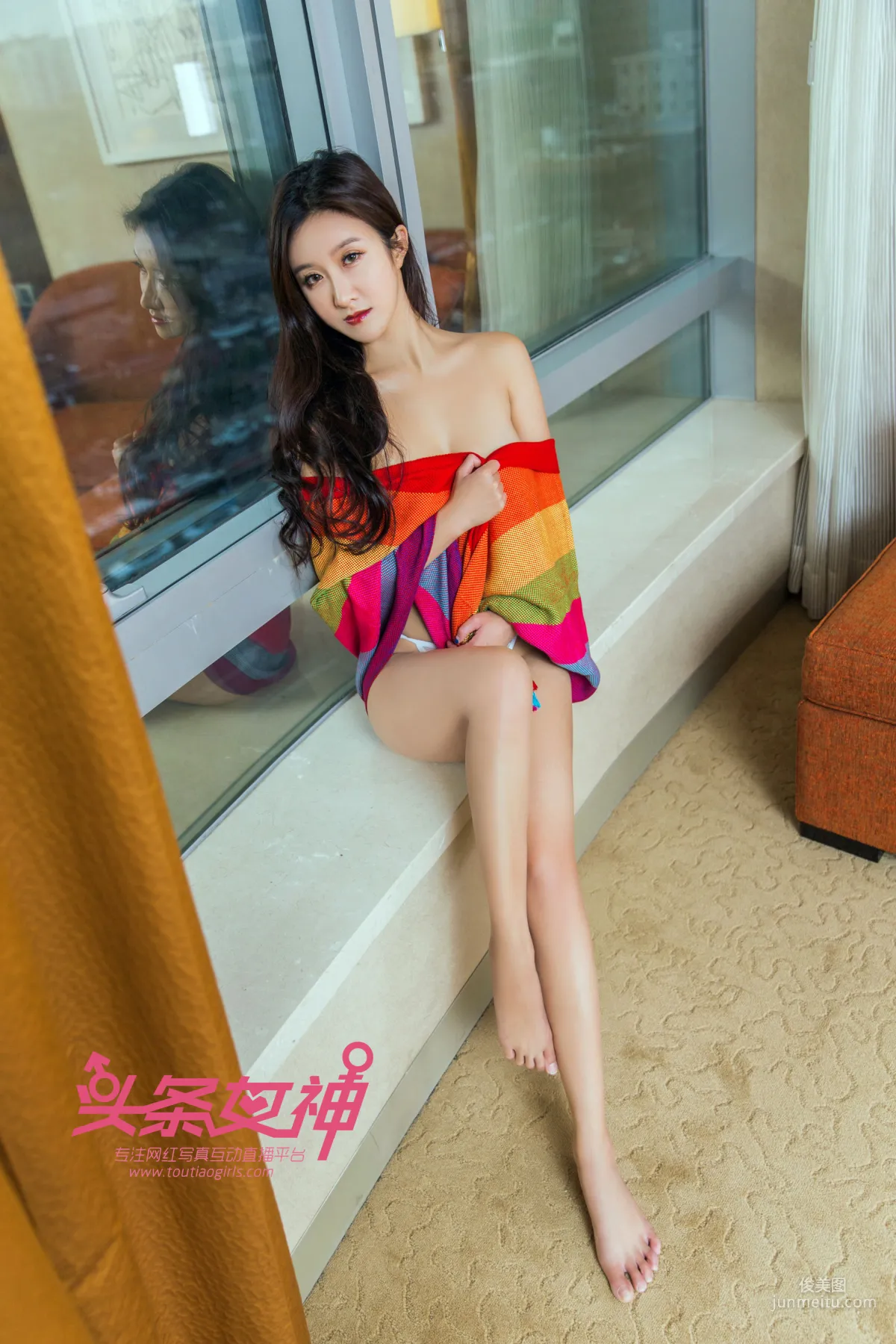 janny Flower Room Girl [TouTiao Goddess] Photo Set photo 14