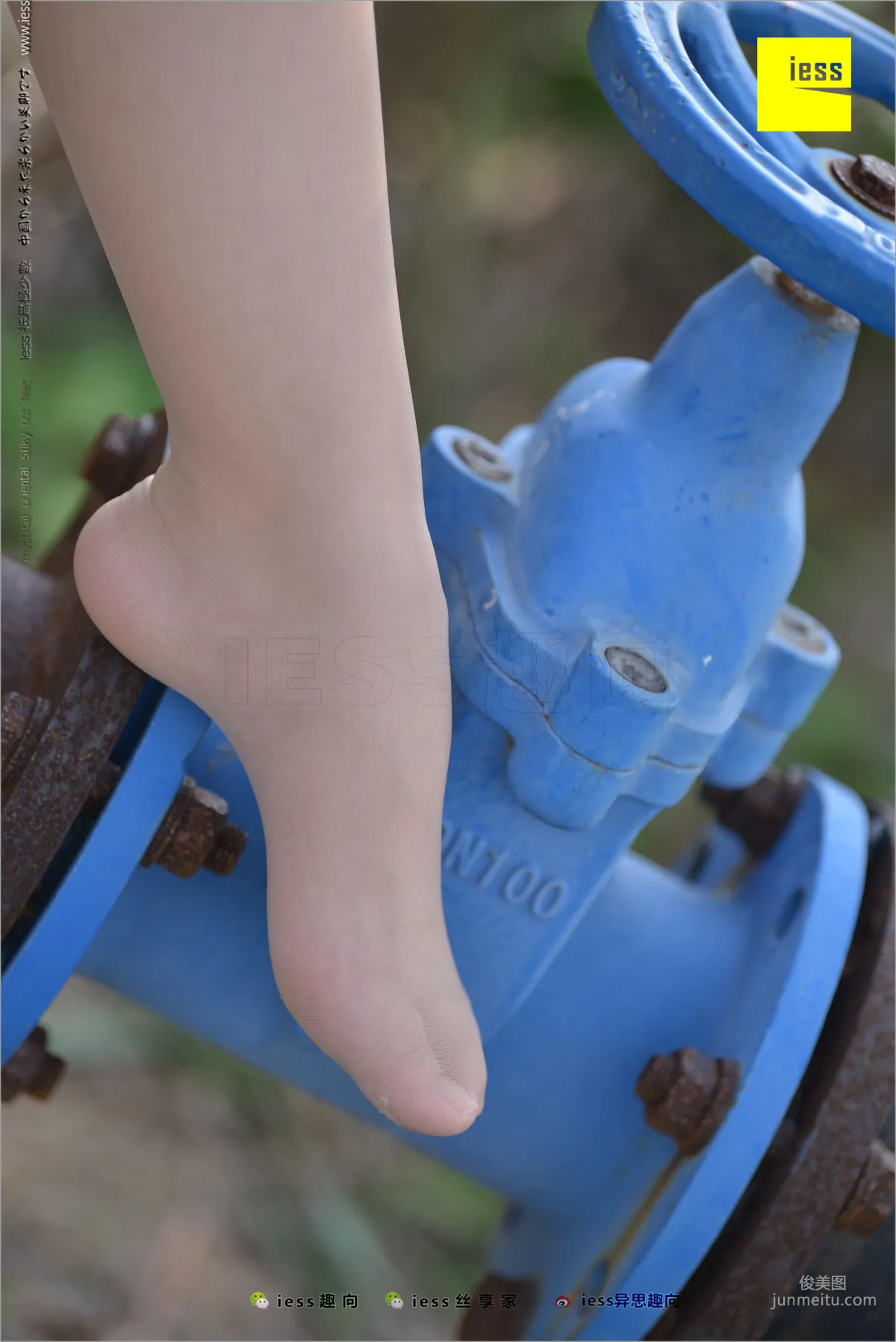 Xin Yue 'Foot Appreciation' [IESS] Silk Stockings Bento 215 Photo Set photo 40