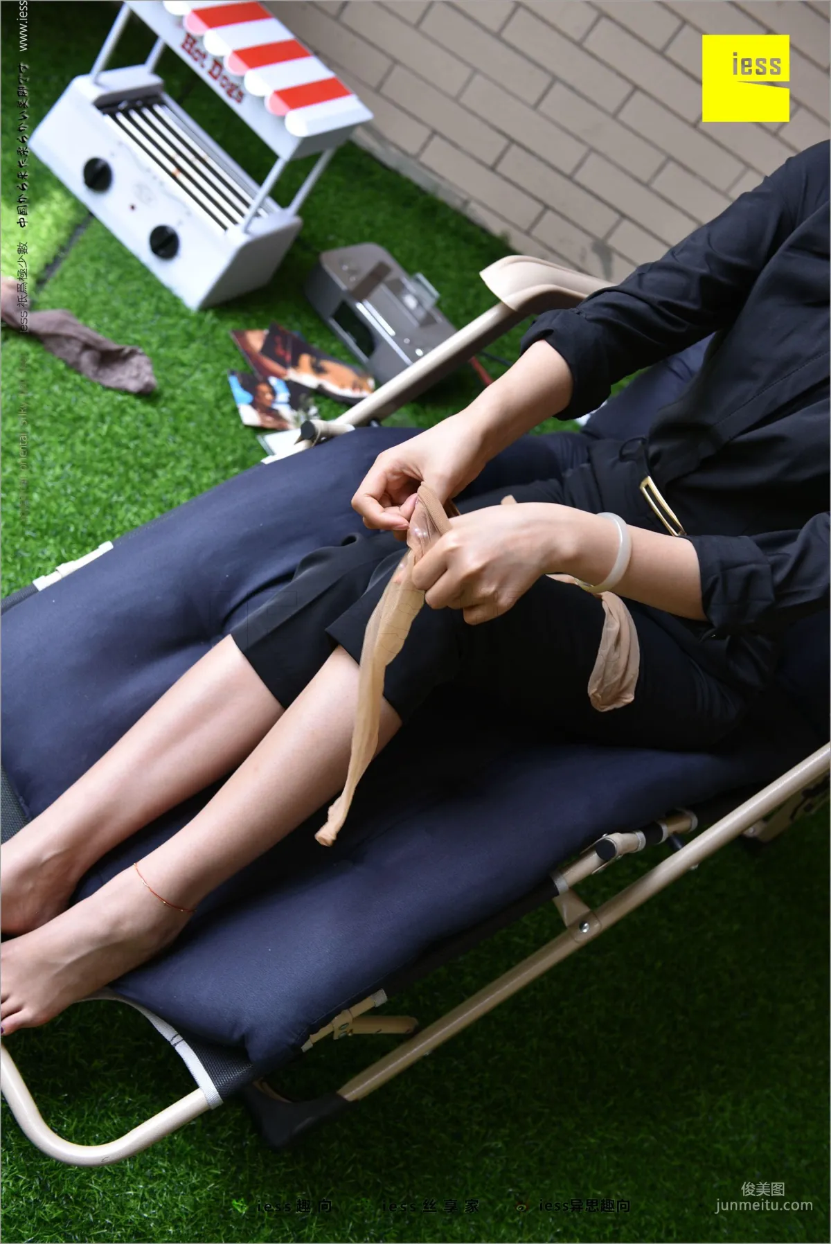 Hua Hua, Mid-Calf Stockings, The Beauty of the Unpopular [IESS] Silk Feet Bento 214, Photo Set photo 20