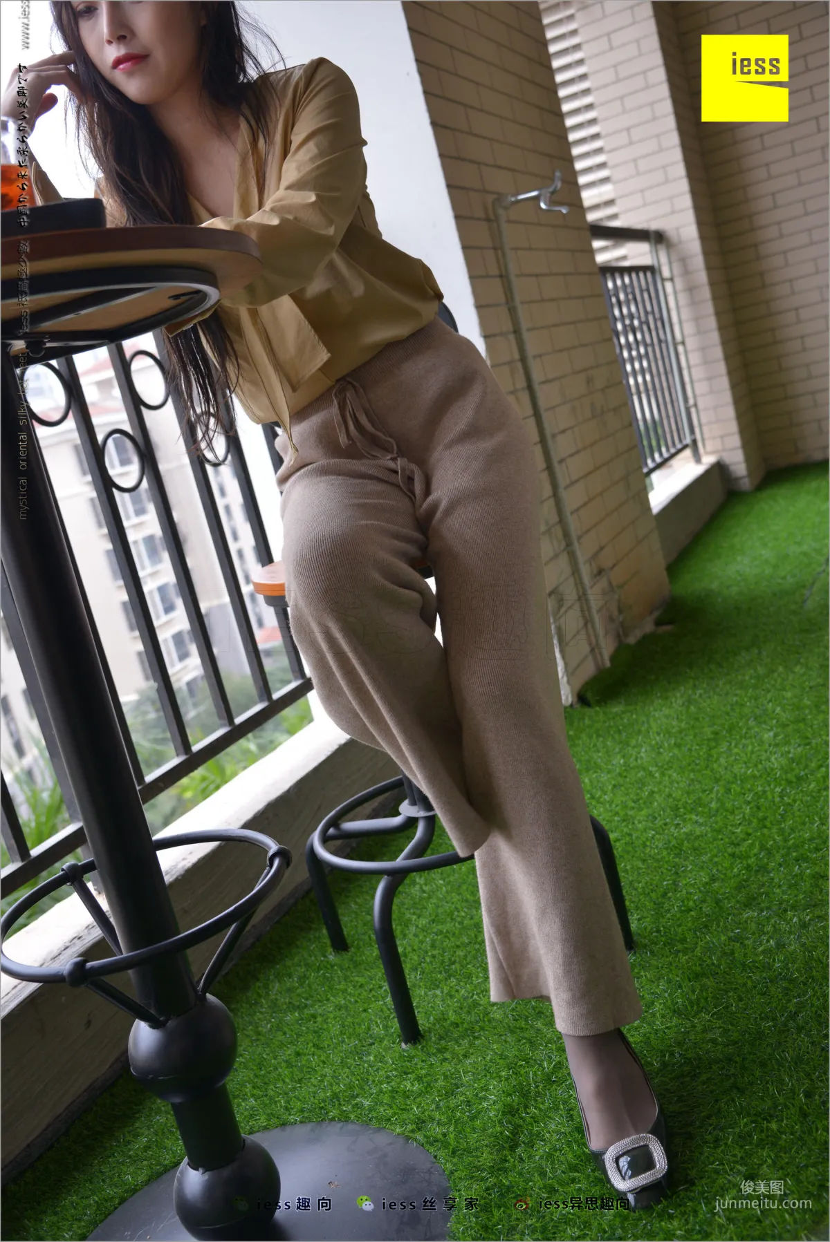 Xiao Yu 'Xiao Yu, Boat Socks, Short Stockings and Flats' Simplified Version [IESS] Silk Legs Bento 218 Photo Set photo 58