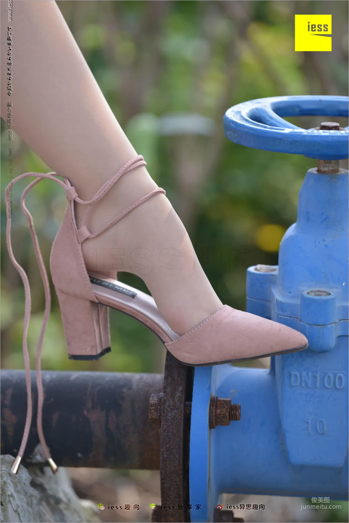 Xin Yue 'Foot Appreciation' [IESS] Silk Stockings Bento 215 Photo Set photo 6