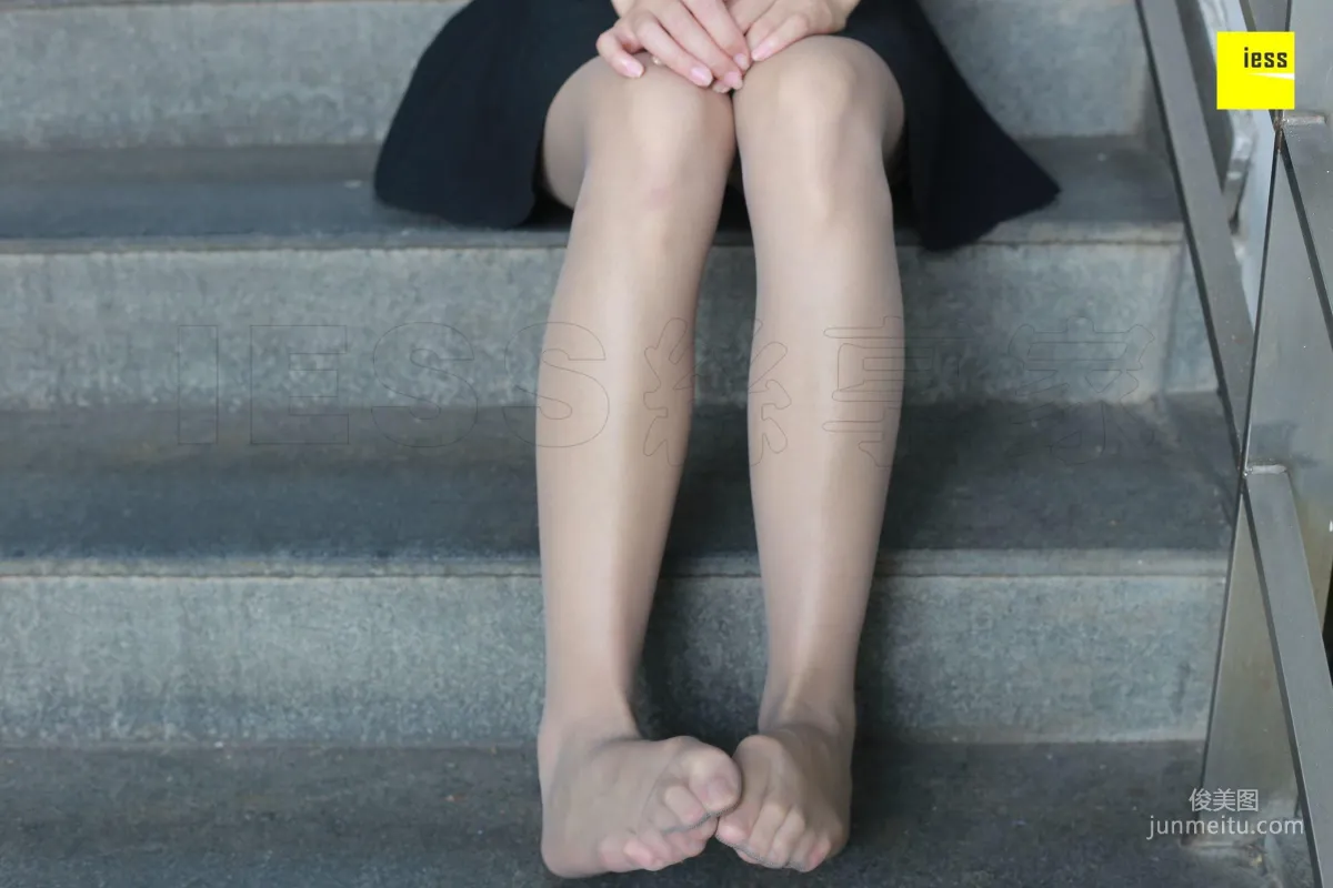 Mu Mu Gray Stockings Fresh Beautiful Feet [IESS] Silk Enjoyer 191 Photo Set photo 28