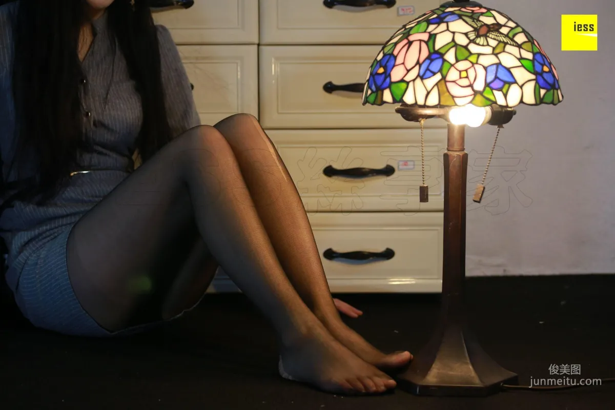 Wen Xin, Mirror Flower Black Stockings [IESS] Silk Enjoyer 198 Photo Set photo 80