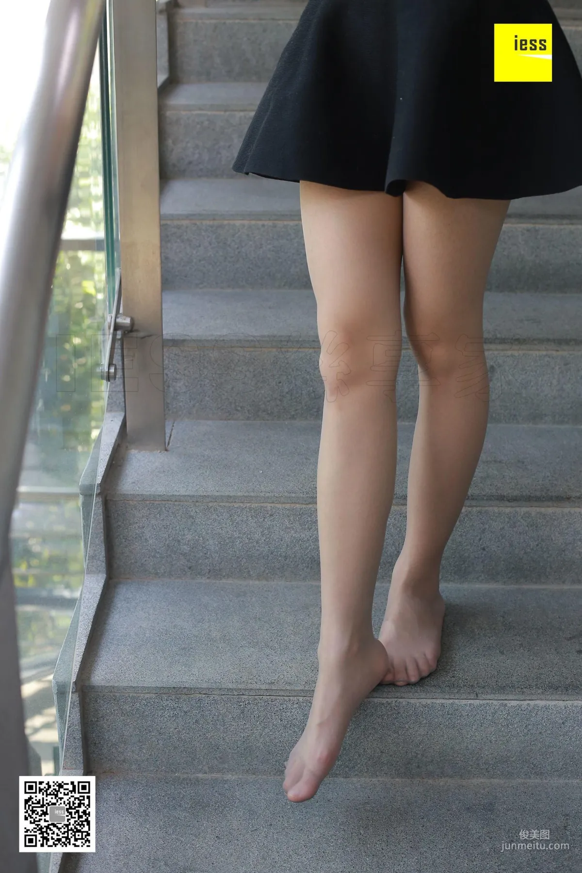 Mu Mu Gray Stockings Fresh Beautiful Feet [IESS] Silk Enjoyer 191 Photo Set photo 83